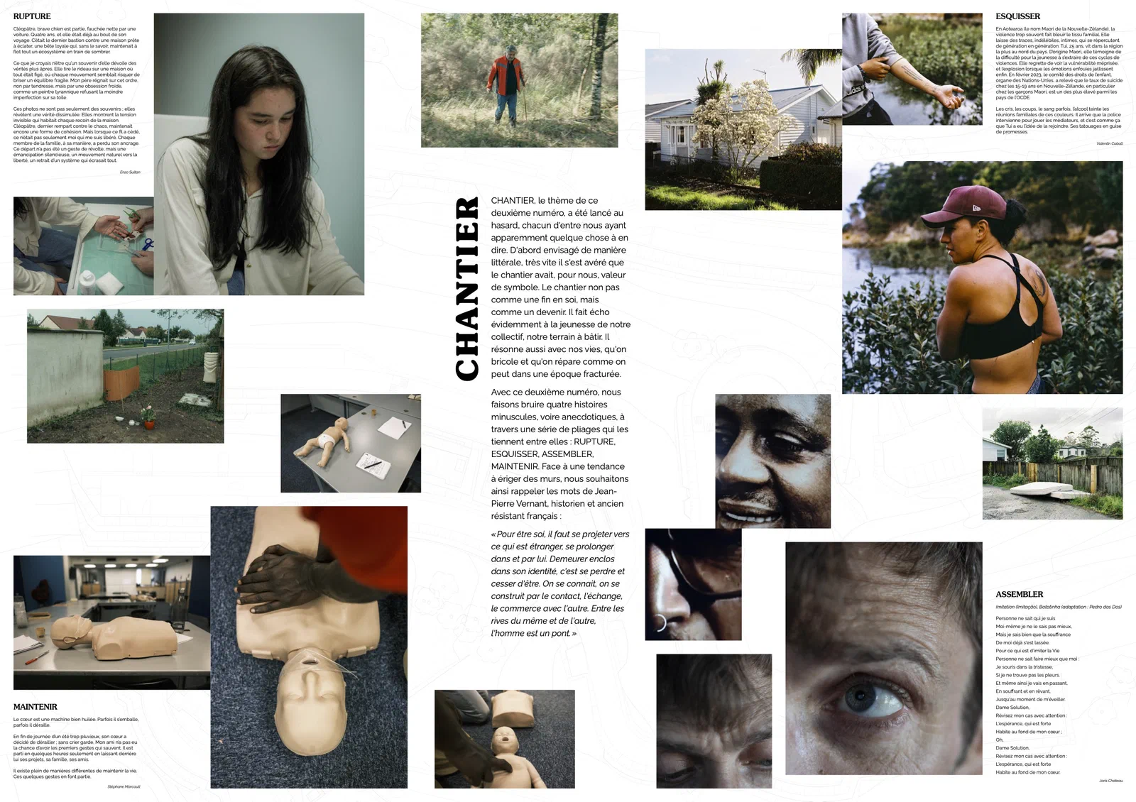 Jeroboam Magazine #1 - maquette finale